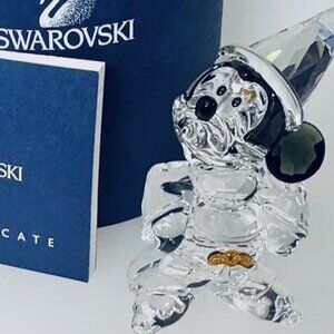 Swarovski Crystal Disney Sorcerer Mickey Mouse figurine